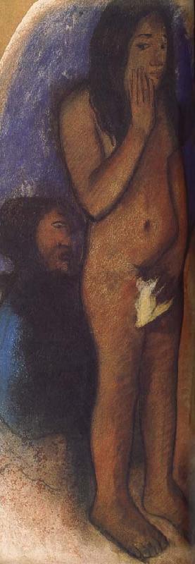 Paul Gauguin Words of the devil Norge oil painting art